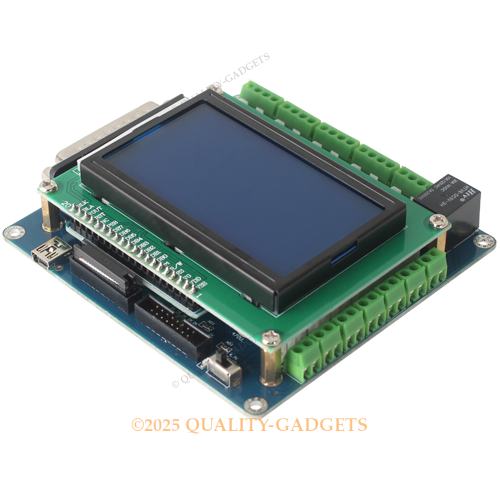 3 Axis Nema24 Stepper Motor 467oz-in CNC Controller Kit With Display And Keypad - Picture 4 of 6